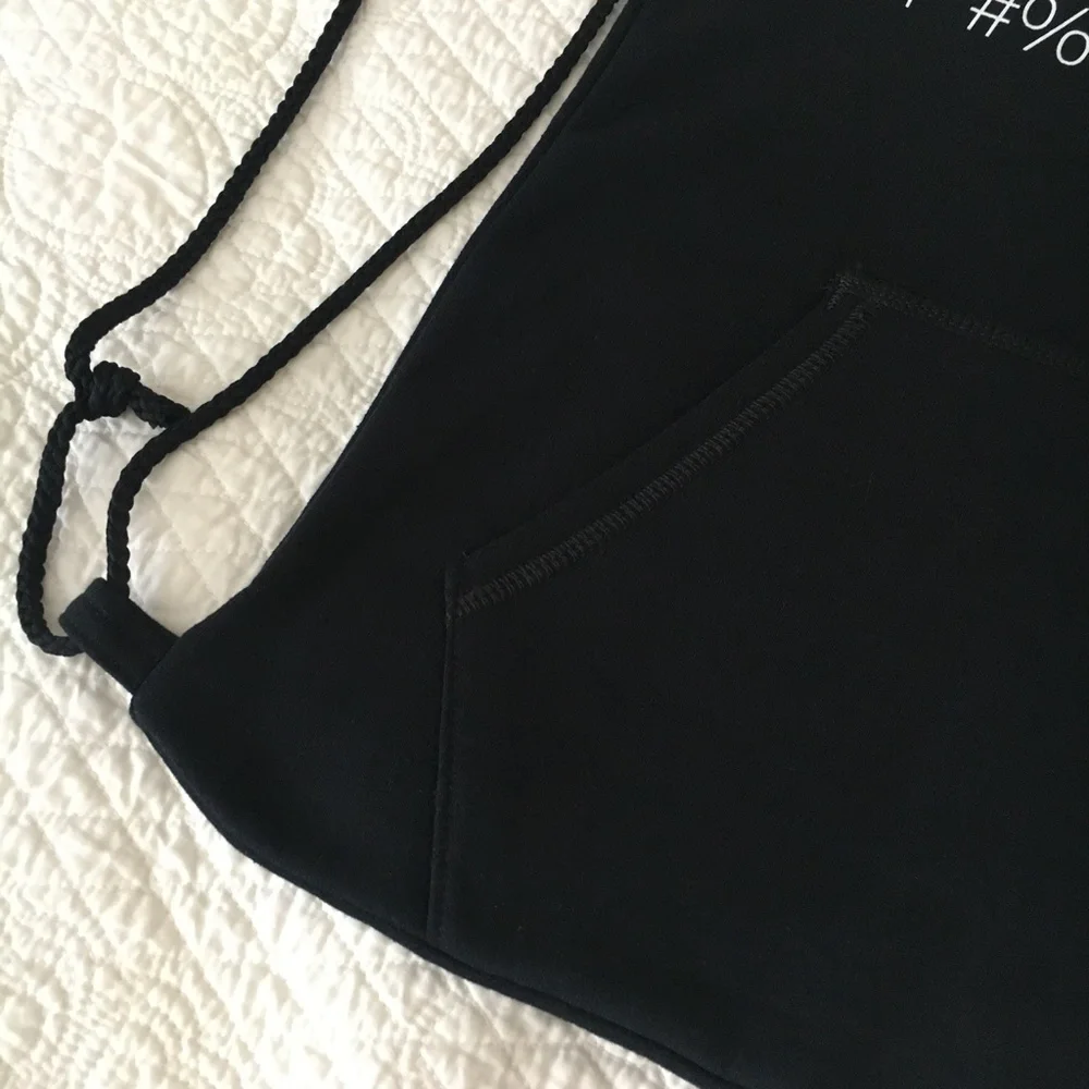 NWT KAOS Palms Las Vegas Cinch Drawstring Backpack Bag Black